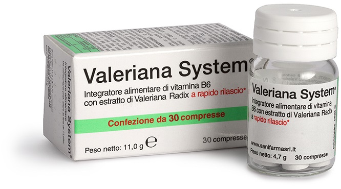 fidia healthcare srl valeriana system 30 compresse