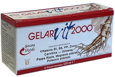 GELARVIT 2000 12 FIALE 10 ML