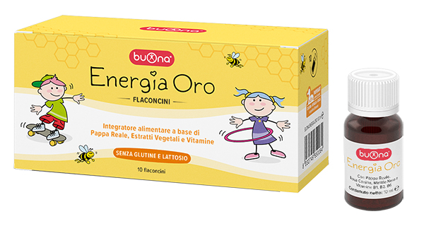 Buona Energia Oro Integratore Ricostituente 10 Flaconi