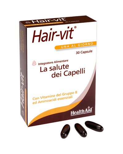 Hair-Vit Integratore Capelli e Unghie 30 Capsule Molli