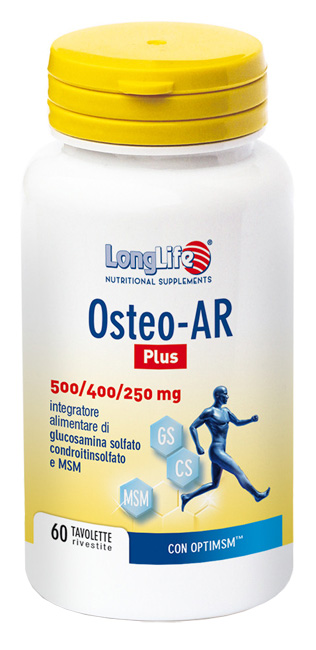 LongLife Osteo-AR Plus - Integratore per la Funzionalità Articolare - 60 Tavolette