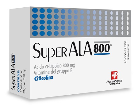 SuperALA 800 - Integratore Antiossidante - 20 Compresse