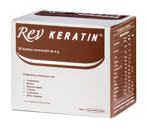 Rev Keratin - Integratore Capelli e Unghie - 30 Bustine