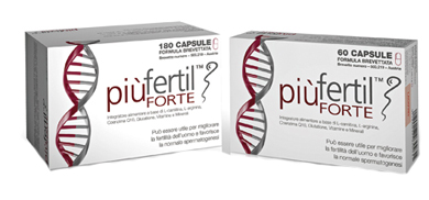 PIU' FERTIL FORTE 180 CAPSULE