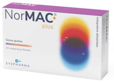 Normac+ Plus - Integratore per il Benessere della Vista - 30 Compresse