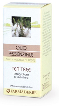 farmaderbe srl olio essenziale naturale di tea tree 10 ml
