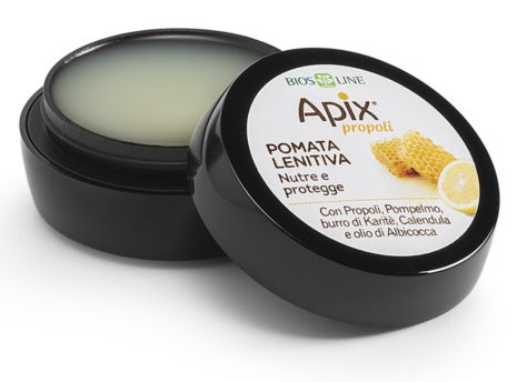 Apix Propoli Pomata Lenitiva - Trattamento Idratante Naso e Labbra - 8 ml