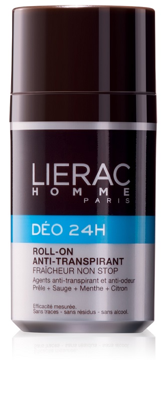 LIERAC HOMME DEO 24H ROLL ON ANTITRASPIRANTE FRESCHEZZA NONSTOP 50 ML