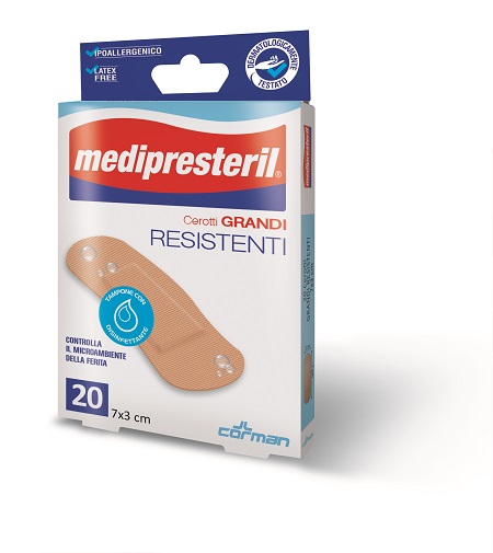 CEROTTO MEDIPRESTERIL RESISTENTI MINI 2 FORMATI 20 PEZZI