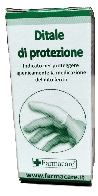 DITALE DI PROTEZIONE CURVO MISURA 4 IN LATTICE