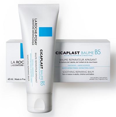 La Roche-Posay Cicaplast Baume B5 - Balsamo Viso Corpo e Labbra Lenitivo Riparatore - 40 ml