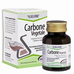 SELERBE CARBONE VEGETALE 100 COMPRESSE