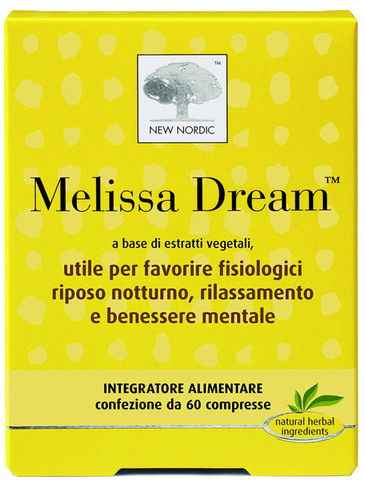 Melissa Dream Integratore per Dormire 60 Compresse