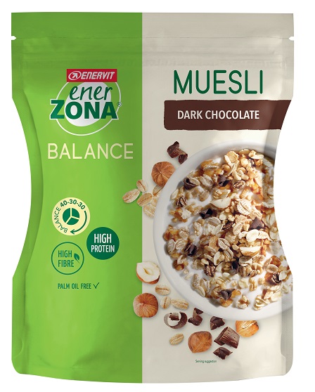 Enerzona Muesli Ricco 40-30-30 Snack Proteico 230 g