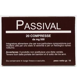 PASSIVAL ESTRATTO ERBORISTICO 20 COMPRESSE 10G