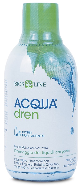 Bios Line Acquadren - Integratore Drenante Liquido - 500 ml
