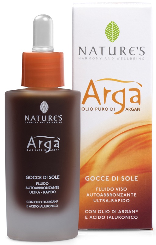 Nature's Argà Oro Solare - Fluido Autoabbronzante Viso - 30 ml