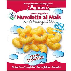 AGLUTEN NUVOLETTE AL MAIS CON OLIO EXTRAVERGINE DI OLIVA MERENDINA SENZA GLUTINE 45 G
