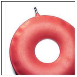 CIAMBELLA PER INVALIDI GONFIABILE IN GOMMA TEAM DELUXE IN SACCHETTO DIAMETRO 35 CM 1 PEZZO