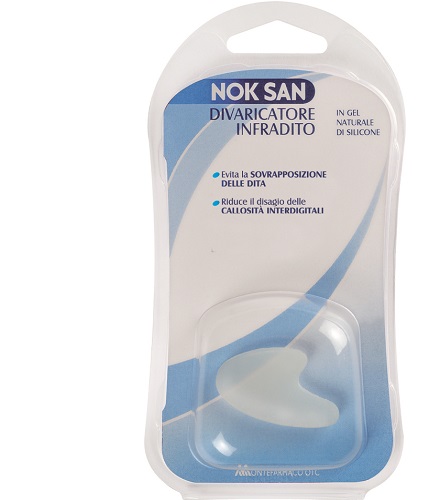 Nok San - Divaricatore Infradito in Gel di Silicone Taglia M/L - 1 Paio