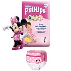 HUGGIES PULL UPS GIRL MEDIUM 8/15 KG PACCO SINGOLO 16 PEZZI