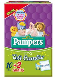TRAVERSA SALVA LETTO PAMPERS CONFEZIONE 12 PEZZI