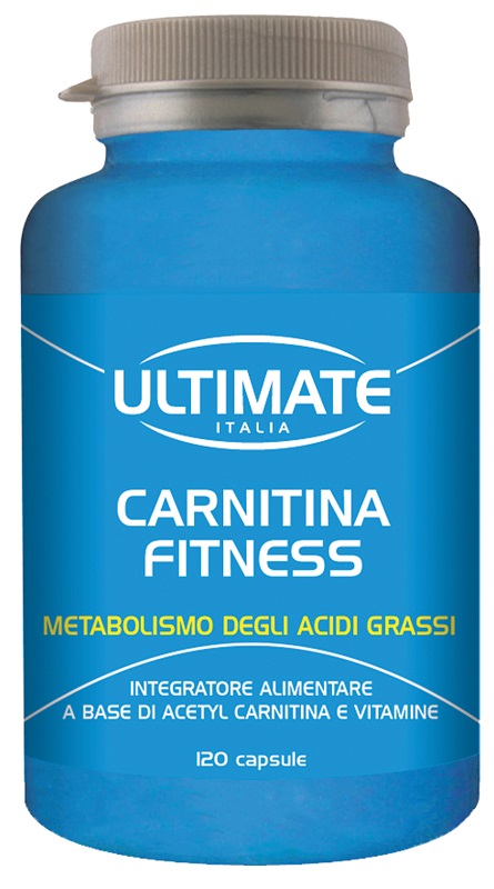 Ultimate Carnitina Fitness - Integratore per il Metabolismo - 120 Capsule