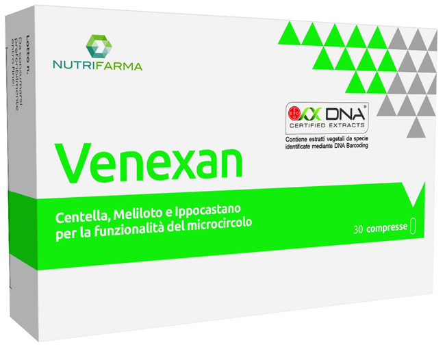 Venexan Integratore per Gambe Pesanti 30 Compresse