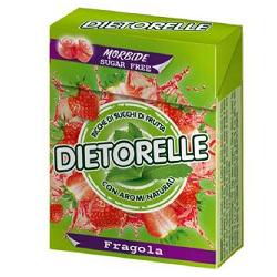 DIETORELLE CARAMELLE MORBIDE FRAGOLA CON STEVIA 42 G