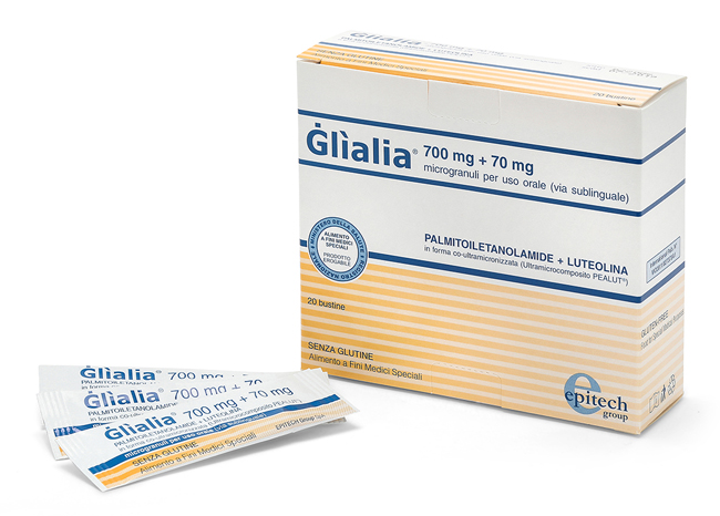 Glialia 700+70mg Dispositivo per Disturbi Neurologici 20 Bustine