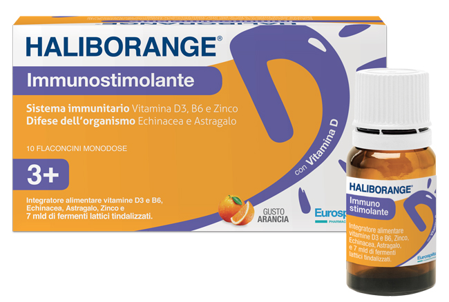 Haliborange Immunostimolante Integratore 10 Flaconcini