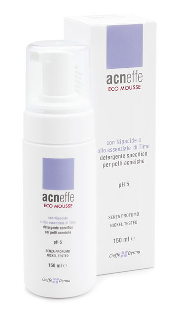 Acneffe Eco-Mousse - Detergente Corpo per Pelli Acneiche - 150 ml