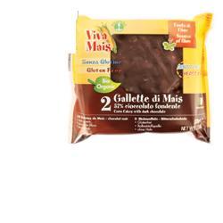 VIVA MAIS GALLETTA DI MAIS RICOPERTA DI CIOCCOLATO FONDENTE32 G SENZA LIEVITO