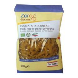 ZERO% GLUTINE FUSILLI 3 CEREALI SENZA GLUTINE BIO 500 G