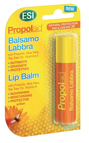 Esi Propolaid - Stick Balsamo Labbra Idratante con Protezione Solare Media SPF 20