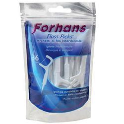 Forhans Floss Picks Archetti Interdentali 36 Pezzi