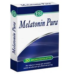 Esi Melatonin Pura - Integratore per Favorire il Sonno - 30 Microtavolette