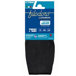 CALZA LUNGA COMFORT TRAVEL NERO S 38/40