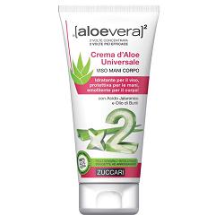 Zuccari Aloevera2 Crema d'Aloe Universale - Crema Viso Mani e Corpo - 75 ml