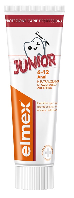 Elmex Junior - Dentifricio per Ragazzi da 6-12 anni - 75 ml