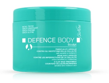 BioNike Defence Body - Fango Anticellulite alle 3 Argille - 500 g