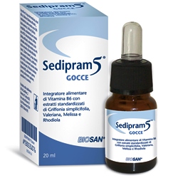 Sedipram 5 Gocce - Integratore per Favorire il Rilassamento - 20 ml