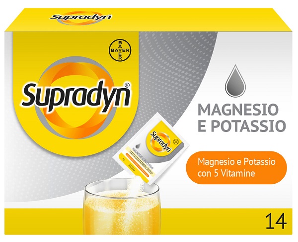 Supradyn Magnesio e Potassio - Senza Zucchero - 14 Bustine