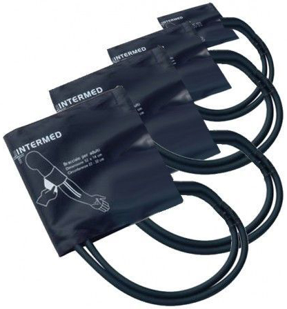 BRACCIALE SFIGMOMANOMETRO VELCRO ADULTI CON CAMERA D'ARIA