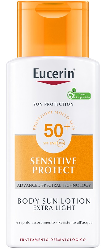 Eucerin Sun Lotion Extra Light - Lozione Solare Corpo con Protezione Molto Alta SPF 50 - 150 ml