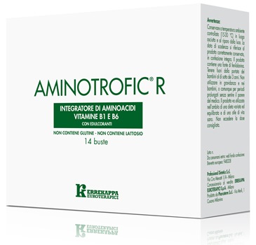 Aminotrofic R - Integratore di Aminoacidi e Vitamina B - 14 Bustine