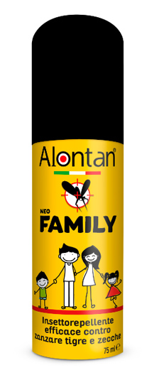 Alontan Neo Family Spray con Icaridina Antizanzare 75 ml
