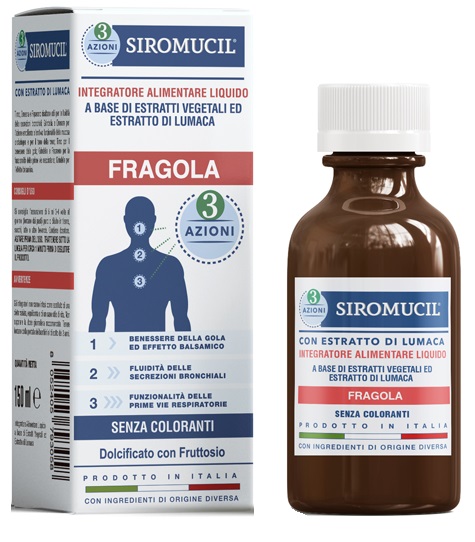 SIROMUCIL 3 AZIONI FRAGOLA 150 ML
