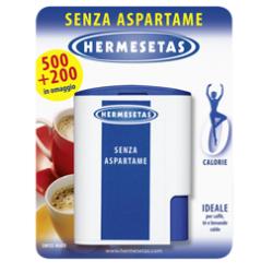 HERMESETAS SENZA ASPARTAME 500 + 200 COMPRESSE
