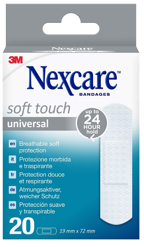 CEROTTO SOFT NEXCARE 19X72 CM 20 PEZZI